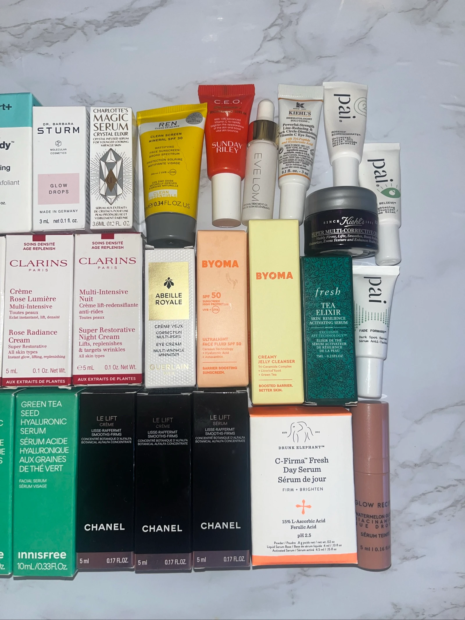 Grande lote cuidados rosto e corpo - marcas de luxo – photo 3